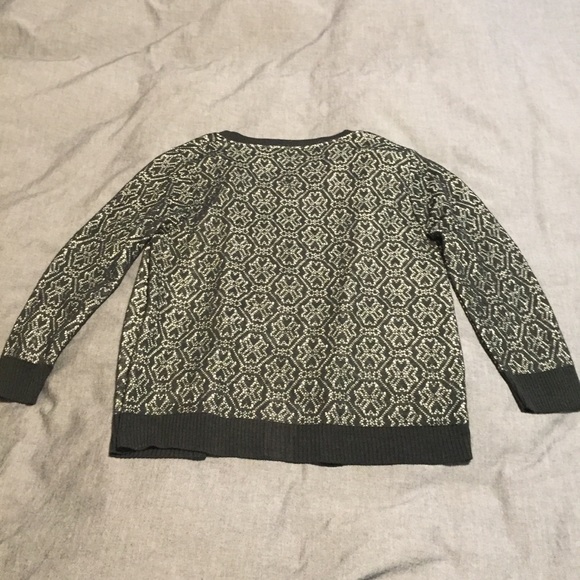 ABSOLUTELY black and white pattern cardigan small - Picture 2 of 8